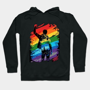 Love is Love - Pride Hand T-Shirt Design #2 Hoodie